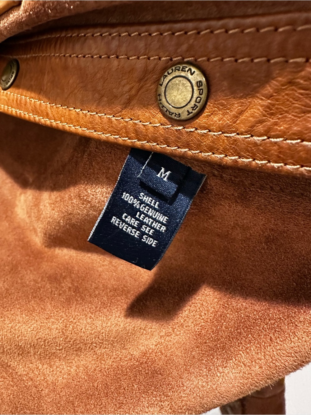 Vintage Ralph Lauren Sport suede jacket - Picture 10 of 12